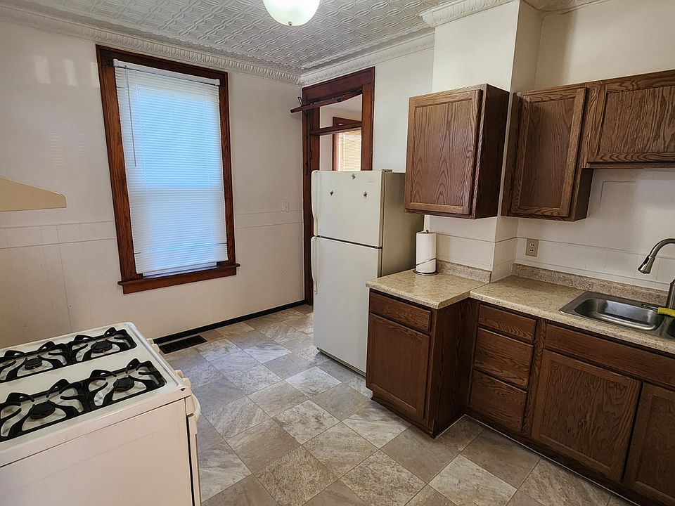 Large Eat-In Kitchen with Original Tin Ceiling