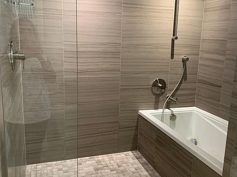 Wet room concept bath
