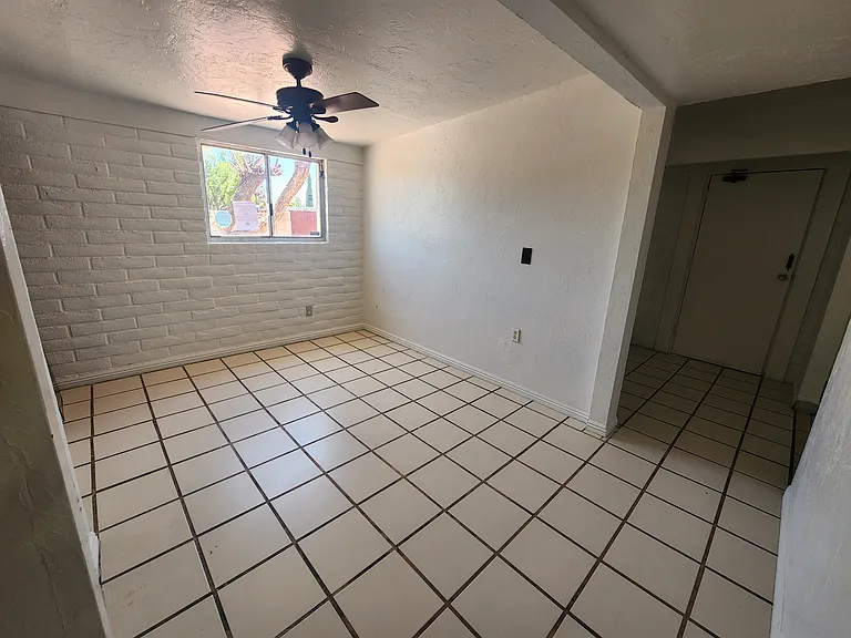 additional room, very open, off of the hallway on the right side. Could be a family room, kids play room or you could enclose and add doors for another bedroom.