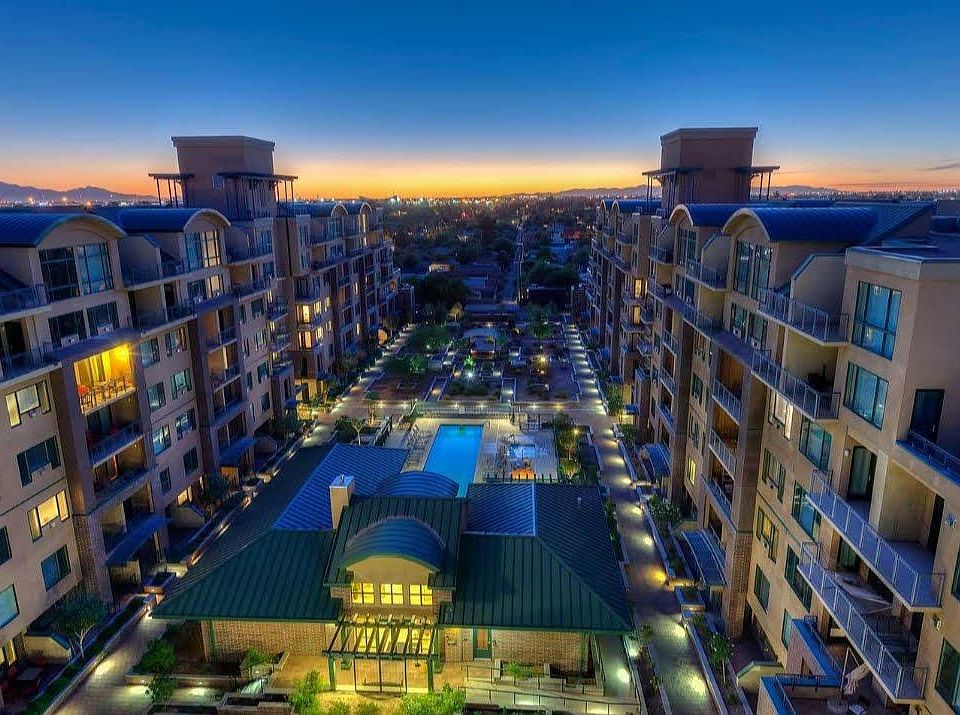 View of clubhouse and pool