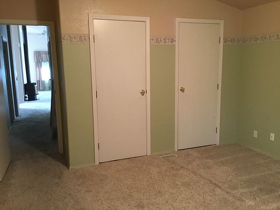 Double walk through closets 