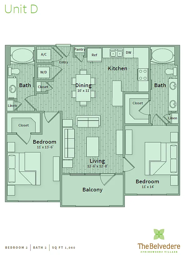 Floor plan D