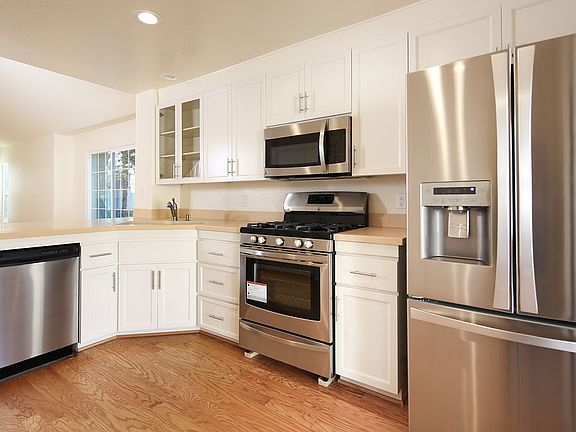 Kitchen with new appliances