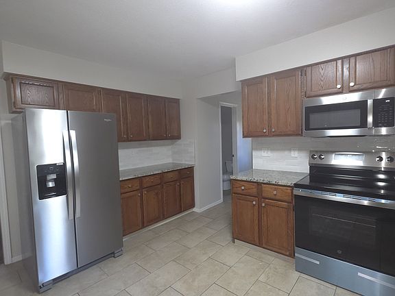 Kitchen with new appliances