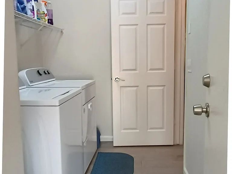 Entrance from garage