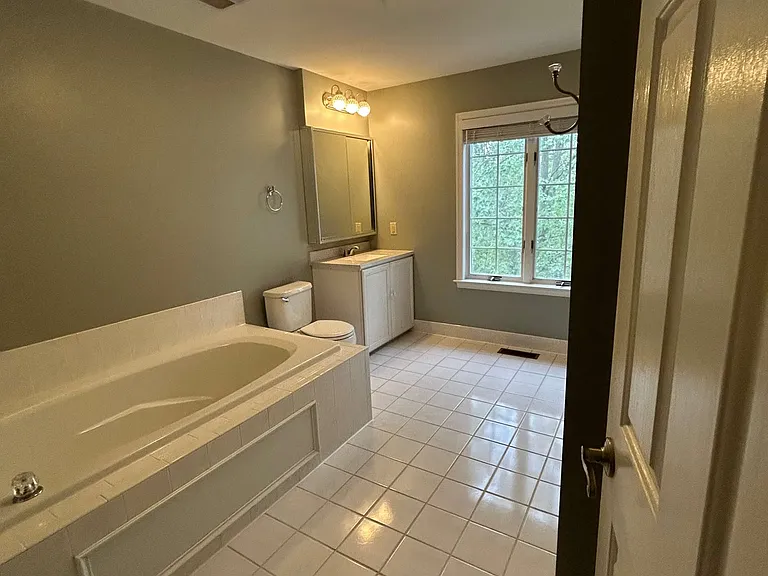 Huge Master Bedroom bathroom with adjacent huge walkin closet