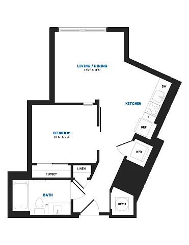 Floor plan A1A - Chase
