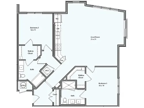 Floor plan Zinnia