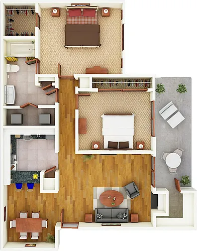 Floor plan B1