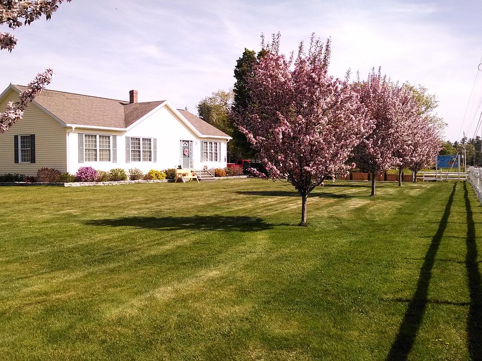 Front side view of home