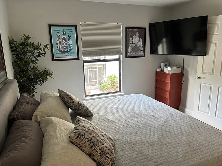 Master Suite with TV mount