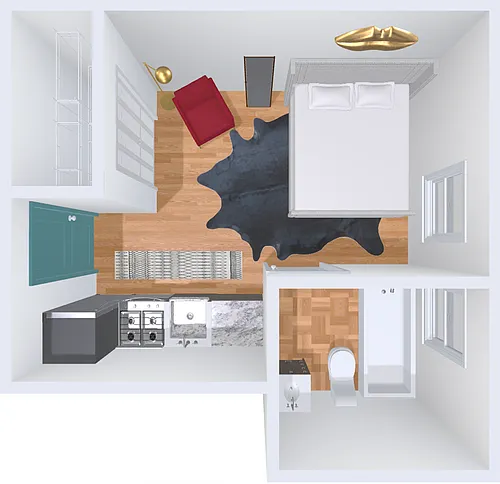 Floor plan studio 9