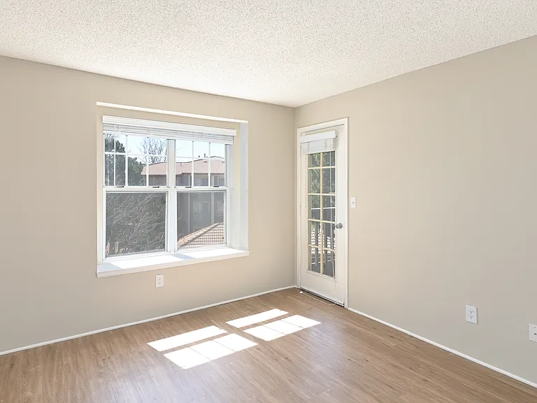 Spacious bedroom perfect for relaxing after a long day