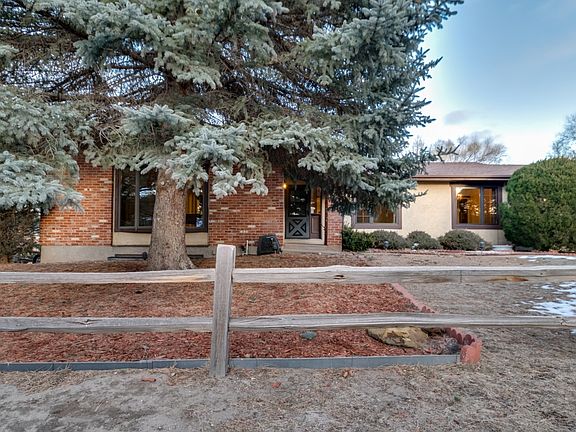 Front of property faces west