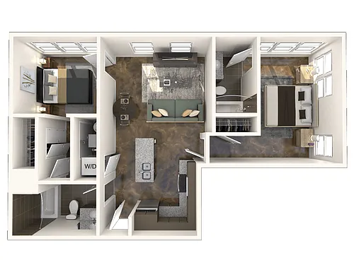 Floor plan Portland