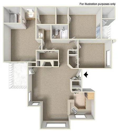 Floor plan Juniper-P