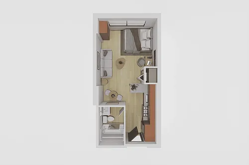 Floor plan Bachelor