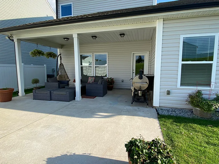 Covered Back Patio