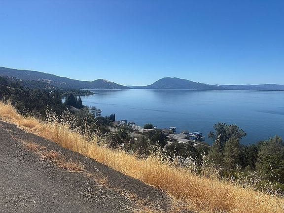 Mt Konocti across Clearlake.