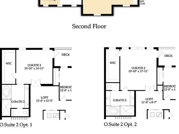 Second Floor Options