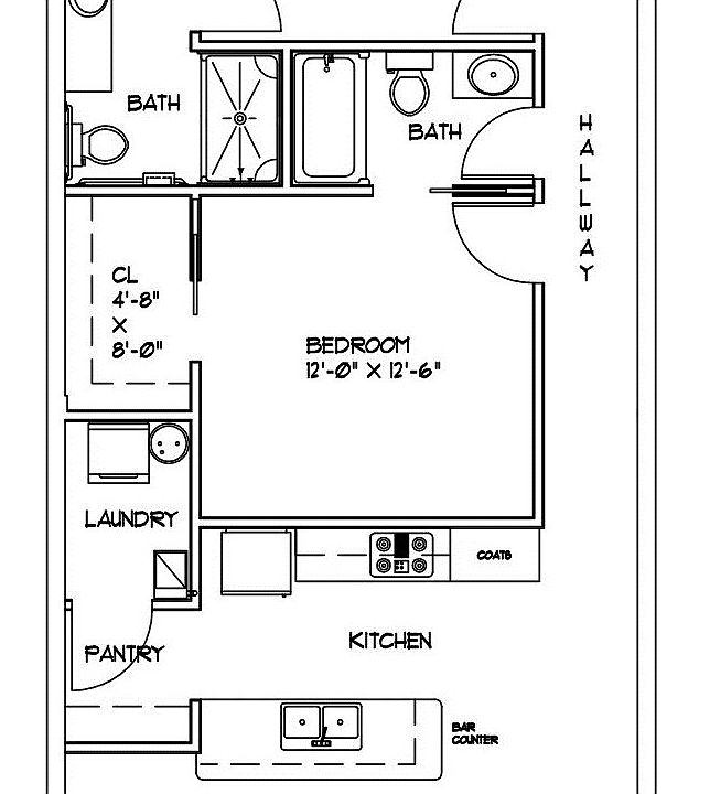 Big Walk In Closets in Both Bedrooms.... Big Laundry Room with Full Size Stack Washer/ Dryer by GE..