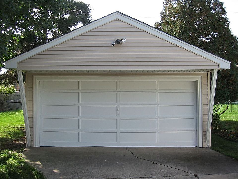 Garage completely remodeled.