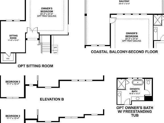 Lakestar Second Floor Options