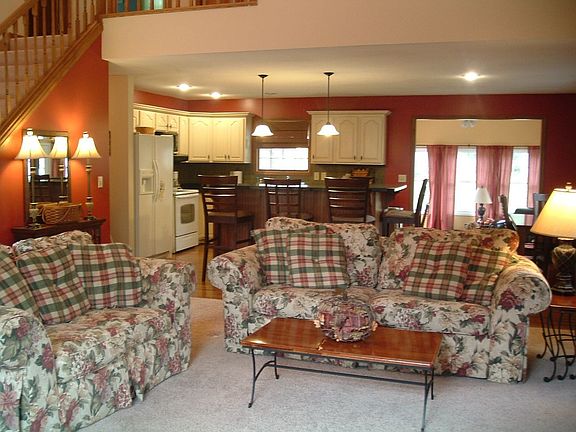 Open Great Room & Kitchen