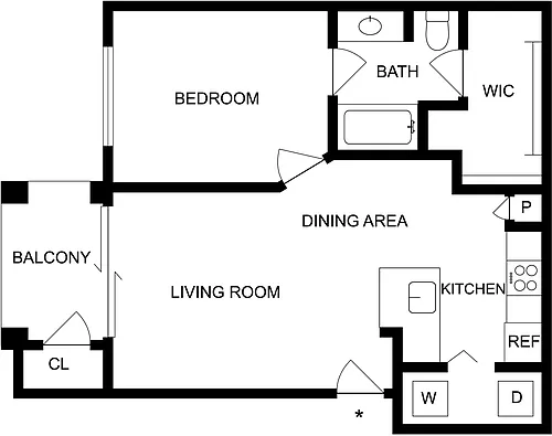 Floor plan Palmerston