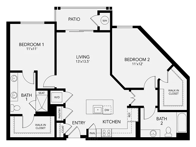 Floor plan B3