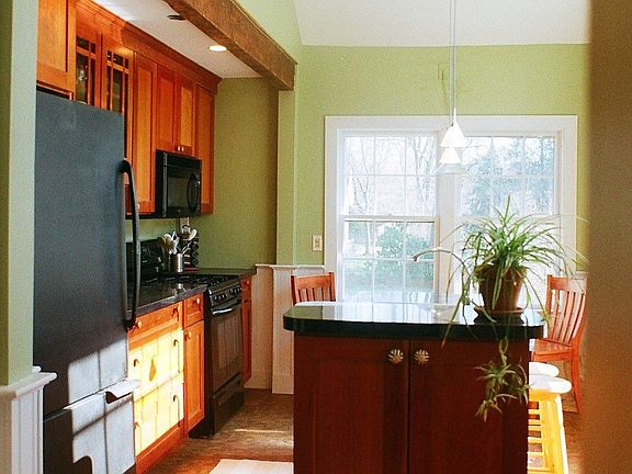 Kitchen view of rear yard