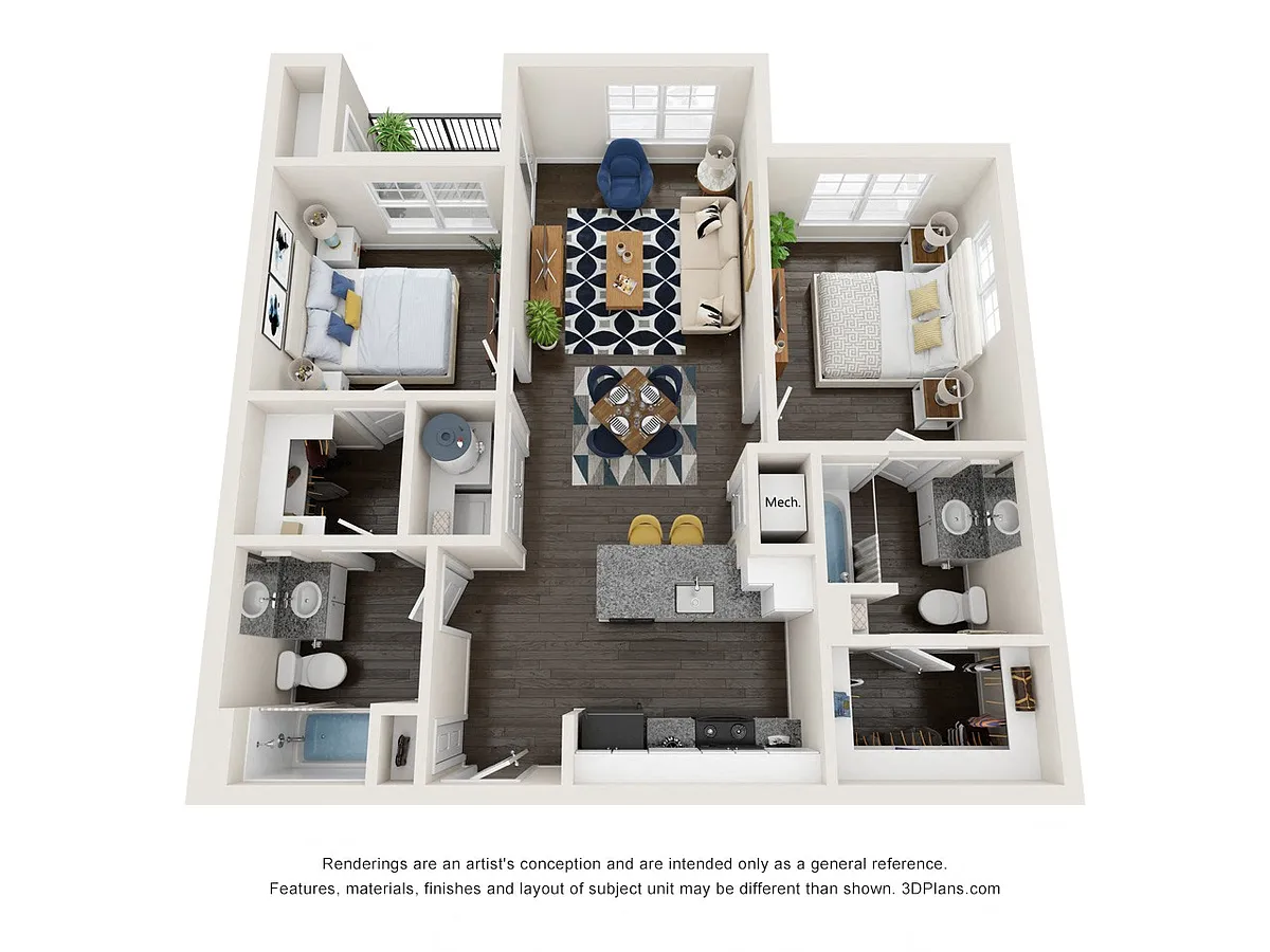 Floor plan B