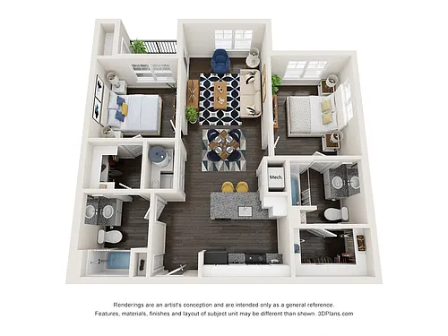 Floor plan B