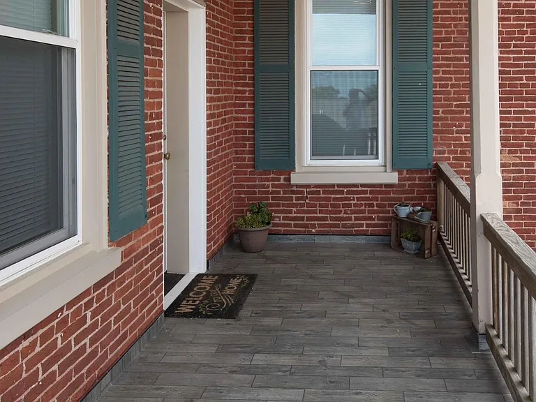 Covered Porch Entrance