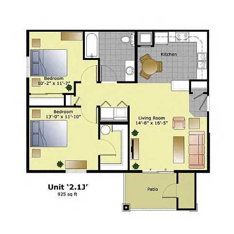 Floor plan 21J