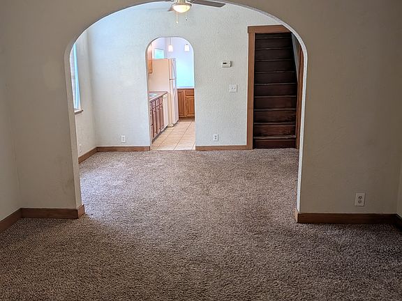 living room facing kitchen