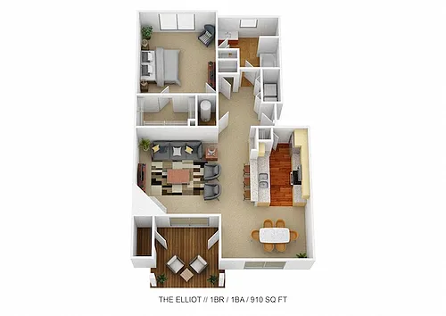 Floor plan The Elliott