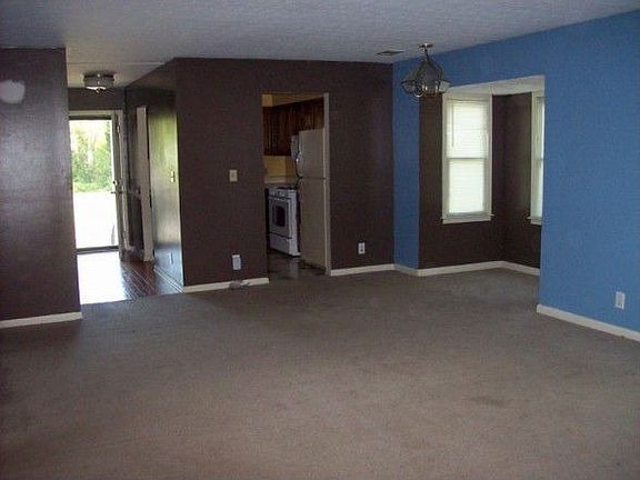 Dining, kitchen, entry way