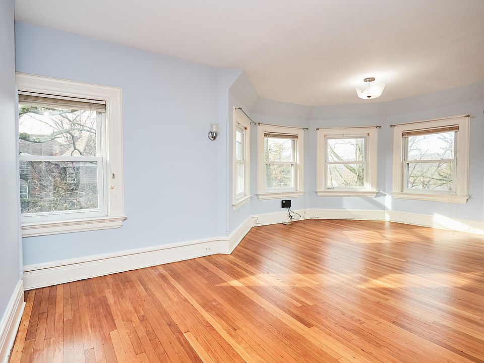 Living room with so much natural light!