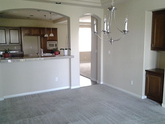 Large dining room off kitche