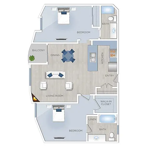 Floor plan B