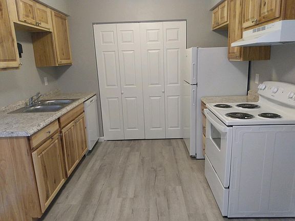 DOUBLE DOORS IS WHERE THE WASHER & DRYER HOOK UP IS