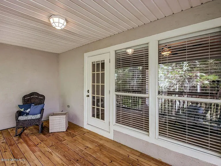 Master bedroom balcony
