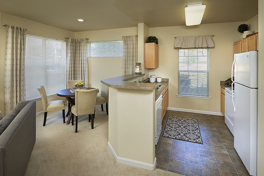 Kitchen and dining room