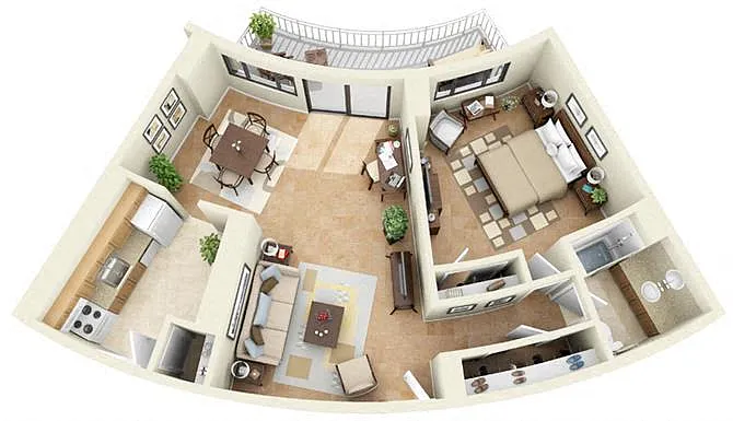 Floor plan CALVERT