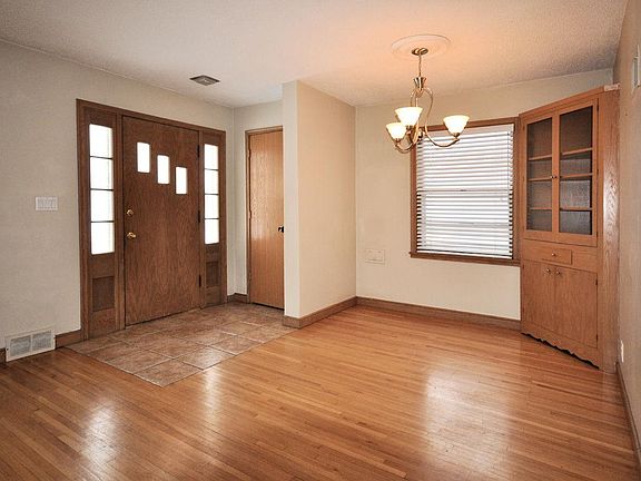 Front entry and dining area