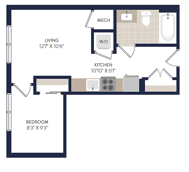 Floor plan A2A-834