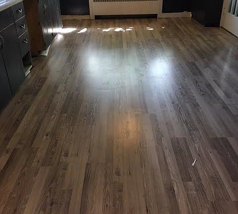 New Kitchen Floor June 2017