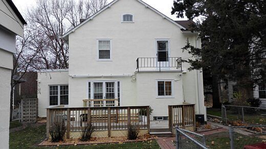 Large deck off dining room