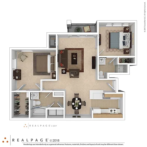 Floor plan The Cottonwood